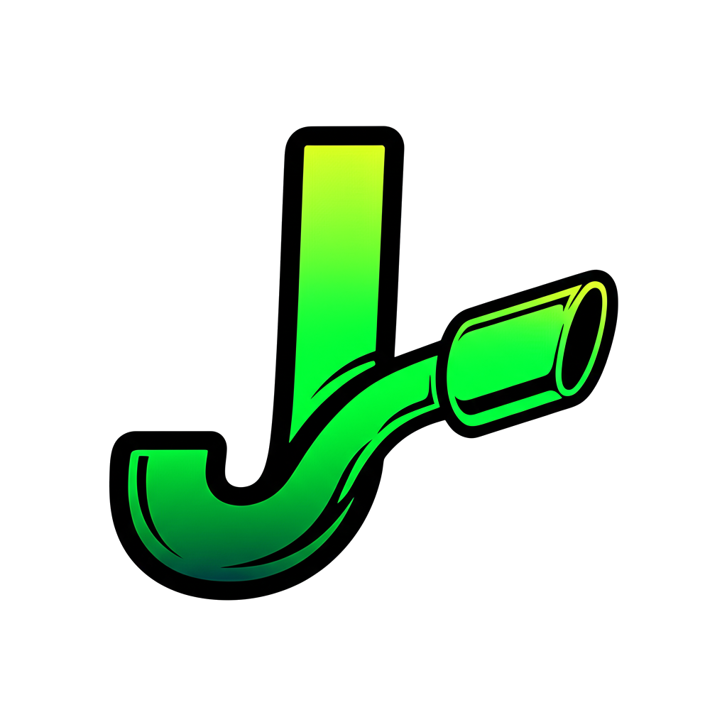 شعار J الأخضر